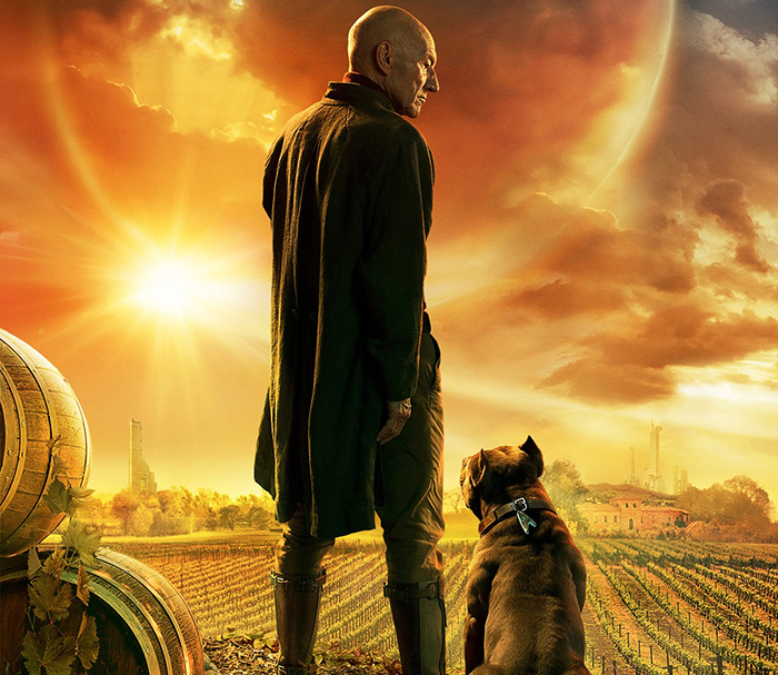 New ‘Star Trek: Picard’ Poster Features Sir Patrick Stewart And His Companion Dog
