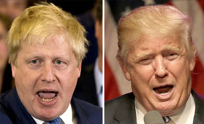 People Put Trump And Boris Johnson Side By Side, And The Resemblance Is Uncanny (9 Pics)