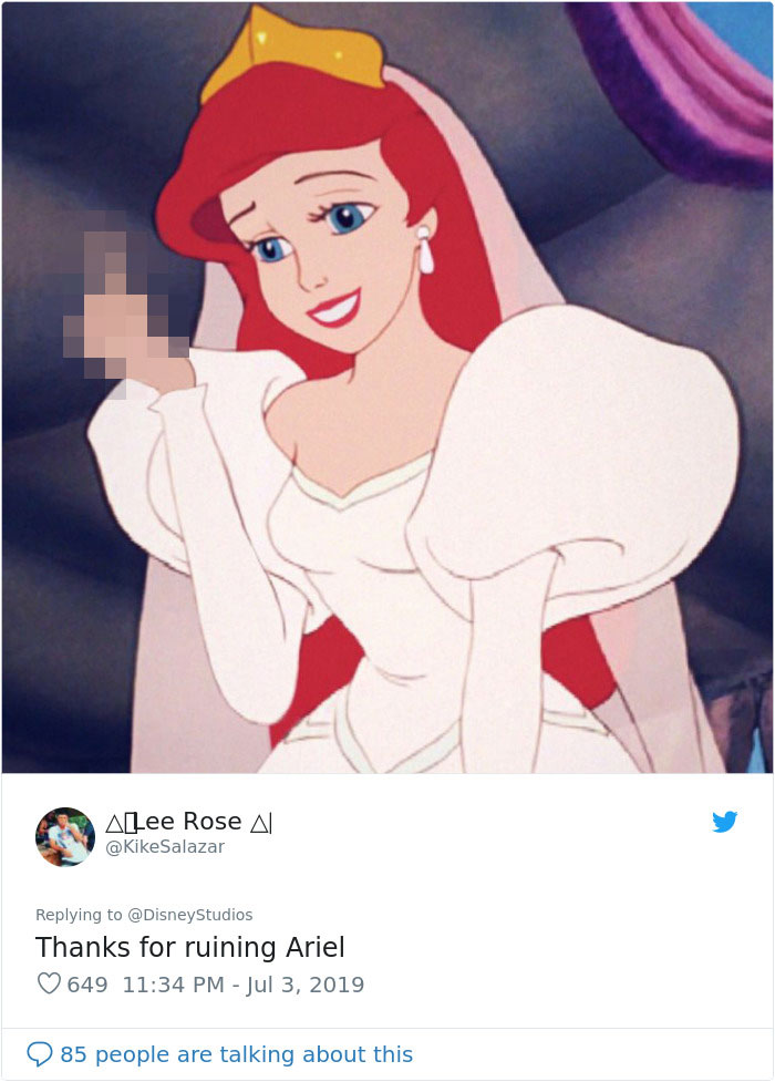 18 Responses People Had To The New Black Ariel