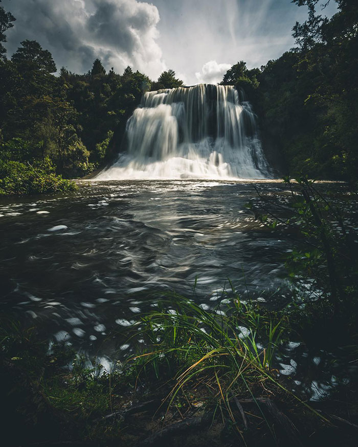 Aniwaniwa Falls At Waikaremoana