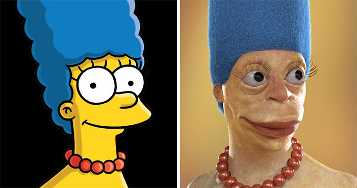 Artist Shows How Cartoon Characters Would Look In Real Life, And It Might Ruin Your Childhood (New Pics)