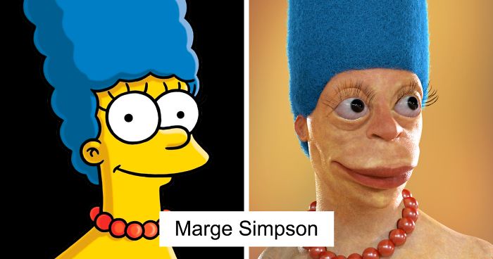 Artist Shows How Cartoon Characters Would Look In Real Life, And It Might  Ruin Your Childhood (New Pics) | Bored Panda