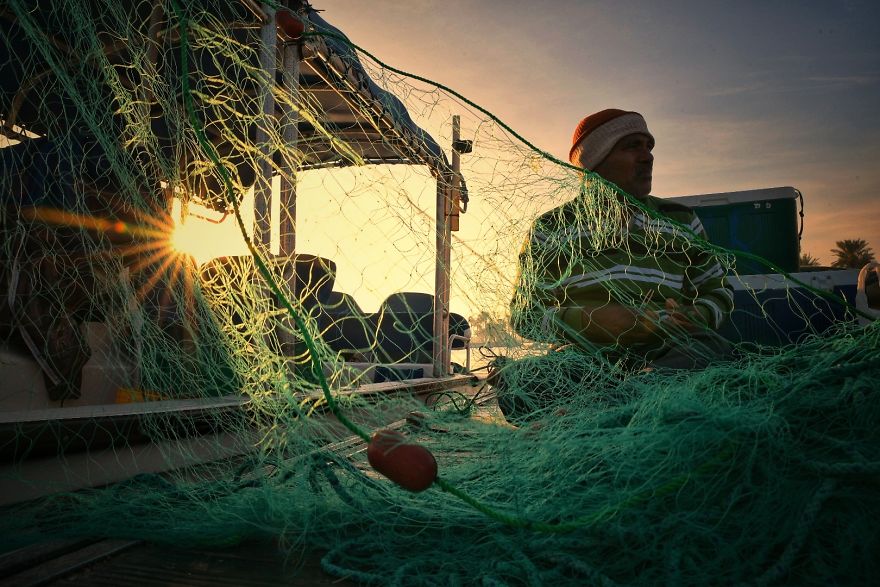 Mending Fishing Nets