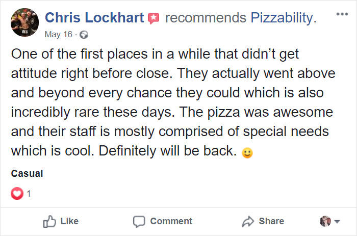 People Make Fun Of Special Needs Workers At Pizzability, Heartbroken Woman Asks People For Help