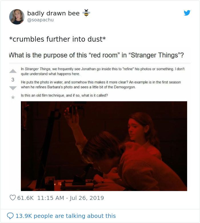 Stranger Things Fan Doesn't Know What A Darkroom Is, Goes Viral On Twitter