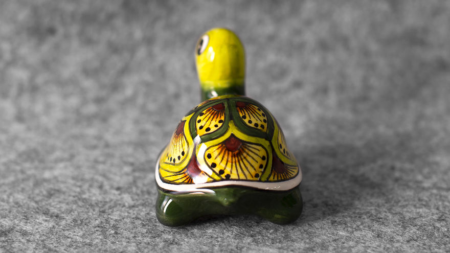 I Handmade A Cute Ceramic Turtle