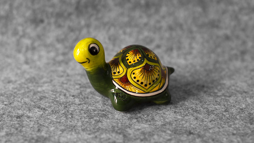 I Handmade A Cute Ceramic Turtle