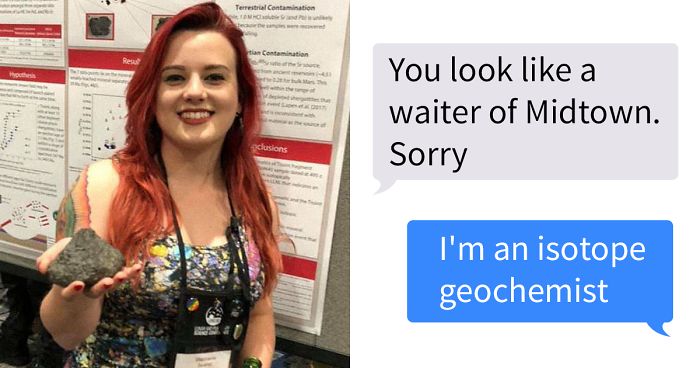 Engineer Calls This Scientist ‘Unprofessional’ Because Of Her Red Hair And Tattoos, She Bashes Him On Twitter
