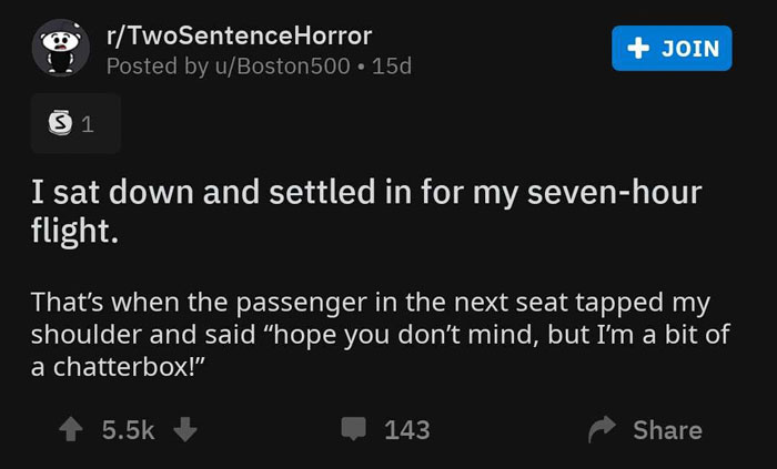 Two-Sentence-Horror-Stories