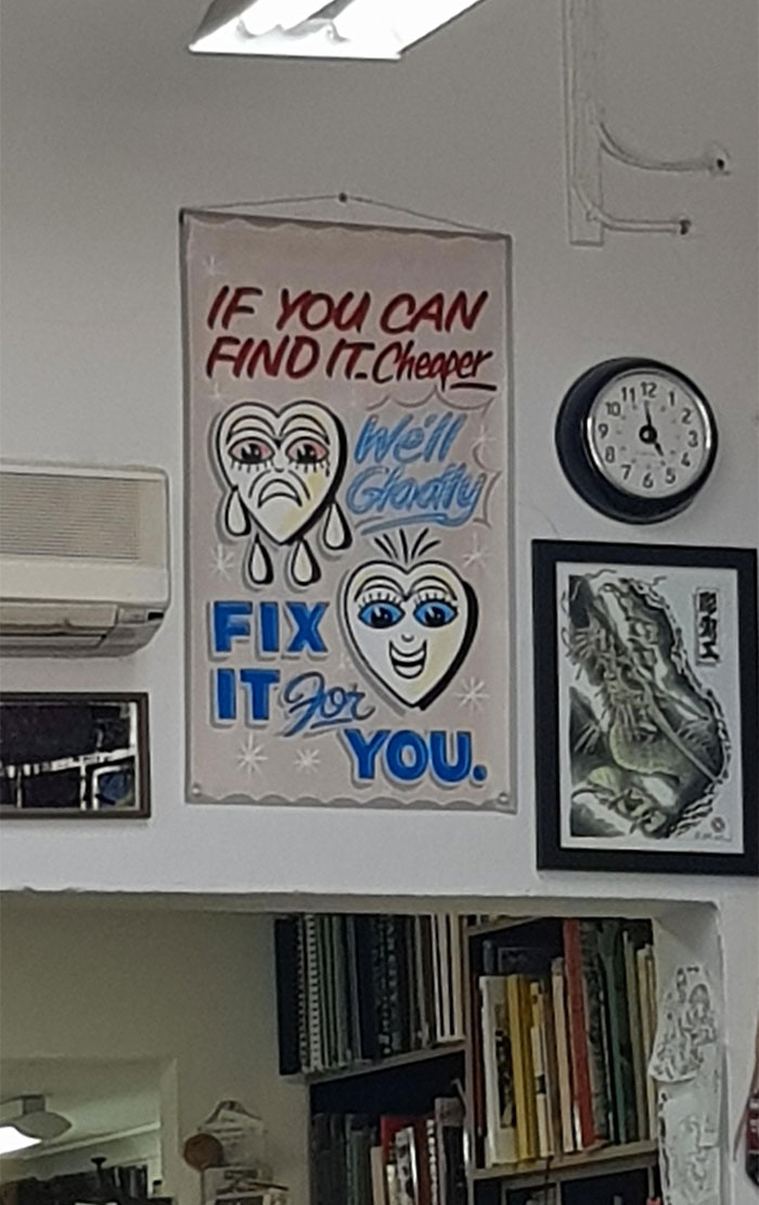 My Local Tattoo Parlour Must Have Seen Their Share Of Choosing Beggars
