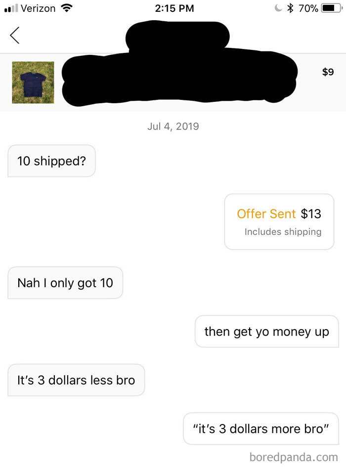 ‘I Only Have 10 Dollars’