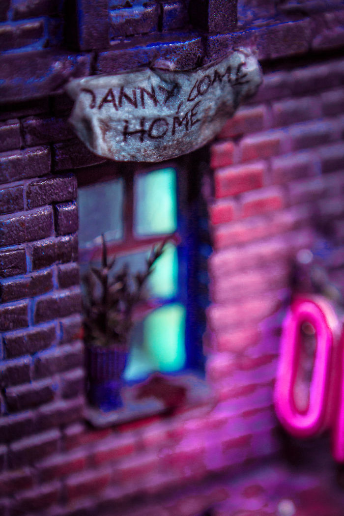 My 45 Pics Of A Miniature City From 'Salem's Lot' I Built As A Tribute To Stephen King