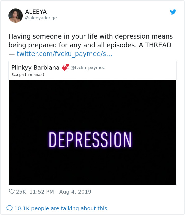 This Woman Gives Tips On How To Treat A Loved One During A Depression Episode