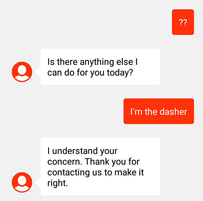 Chat Support in the Dasher App