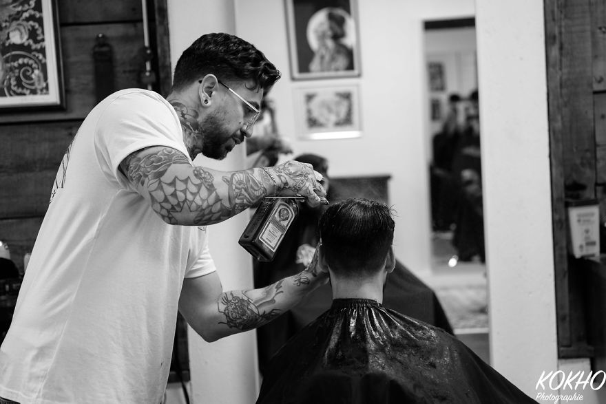 My Photoreportage Across Barbers