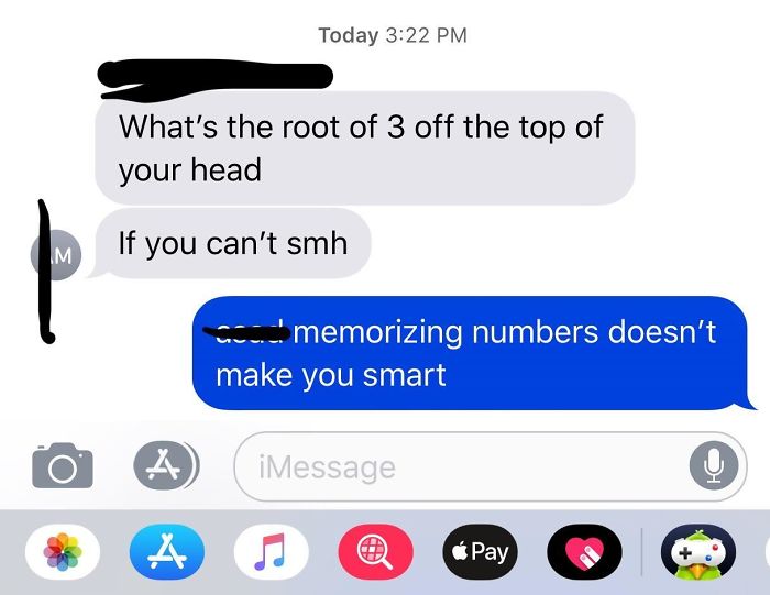 My Friend Testing His Intelligence