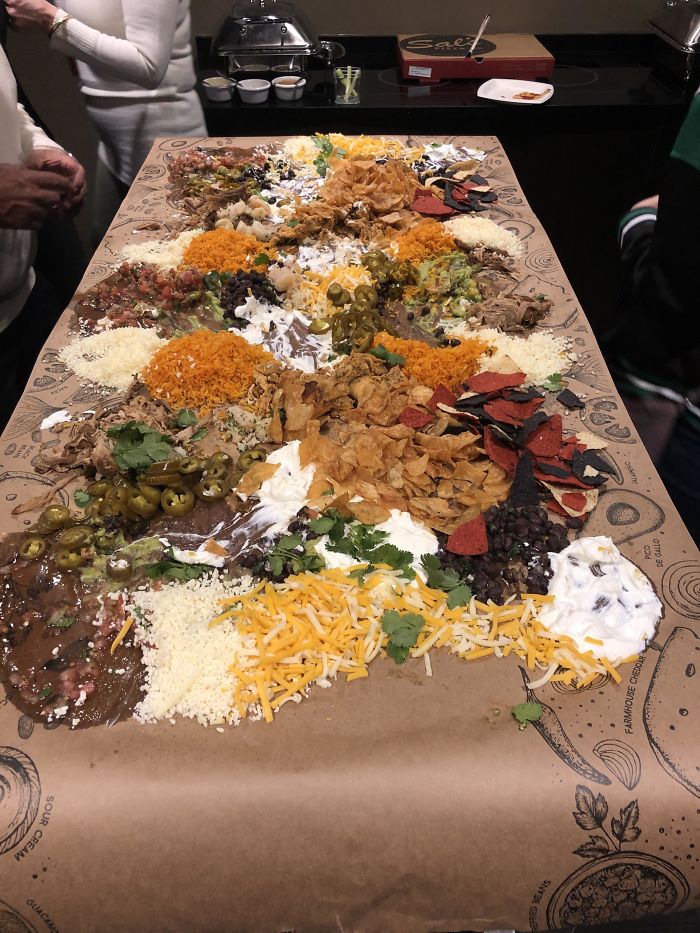 "Nacho Table" At A Celtics Game. I've Never Wanted A Plate More In My Life