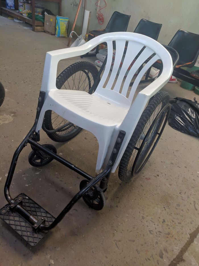 Hospital Which I Work Has These Wheelchairs For The Patients