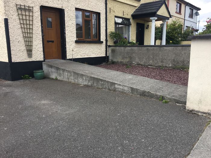 This Wheelchair Ramp That Ends In A Wall