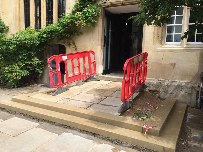 My College Is Installing New 'Wheelchair Access'...