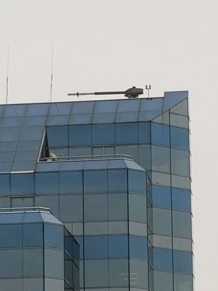 This Tank Looking Thing On Top Of An Office Building In Atlanta, Georgia. What Is This Thing?