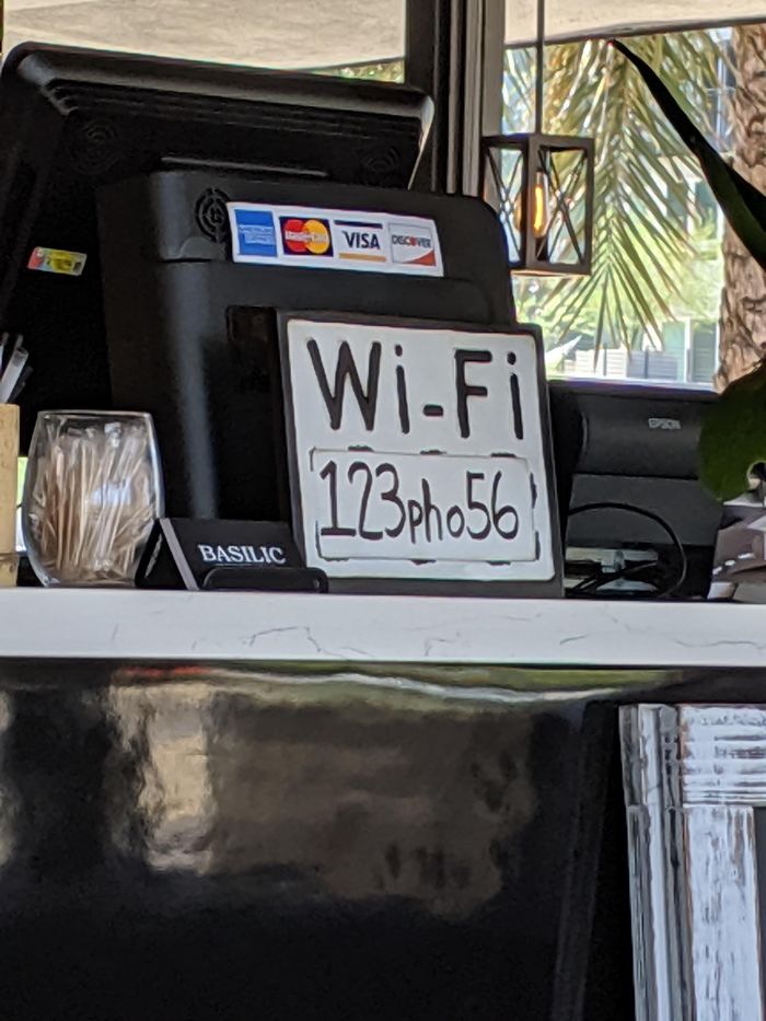The Local Vietnamese Restaurant Has A Very Clever Wifi Password