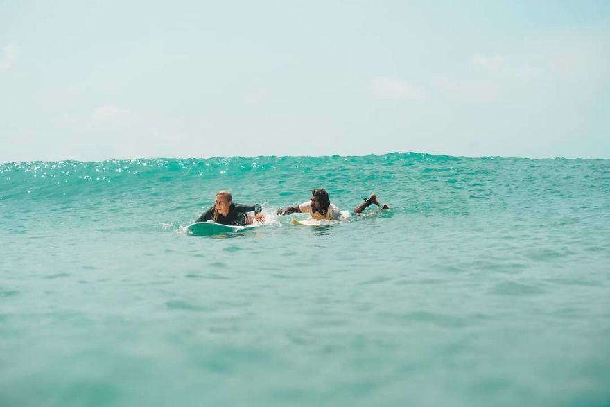 I Am Learning How To Surf