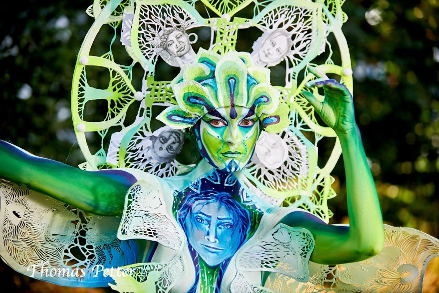 Vilija Vitkute -Inspiring Artist That Breaks Stereotypes Is Now World Champion In Special Effects Bodypainting 2019