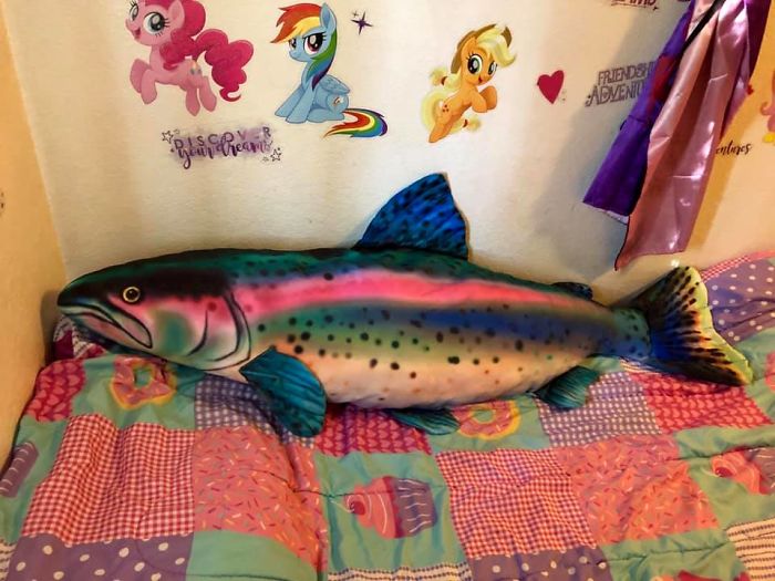 My Four Year Old Daughter Absolutely Could Not Live Without This Four Foot Rainbow Trout!