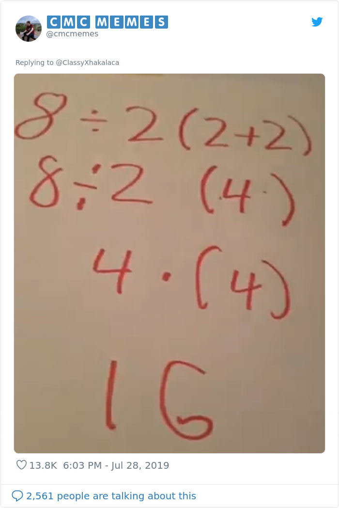 ¿Puedes resolverlo? Esta simple ecuación matemática se ha vuelto viral porque la gente no se pone de acuerdo en el resultado correcto