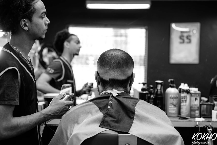 My Photoreportage Across Barbers
