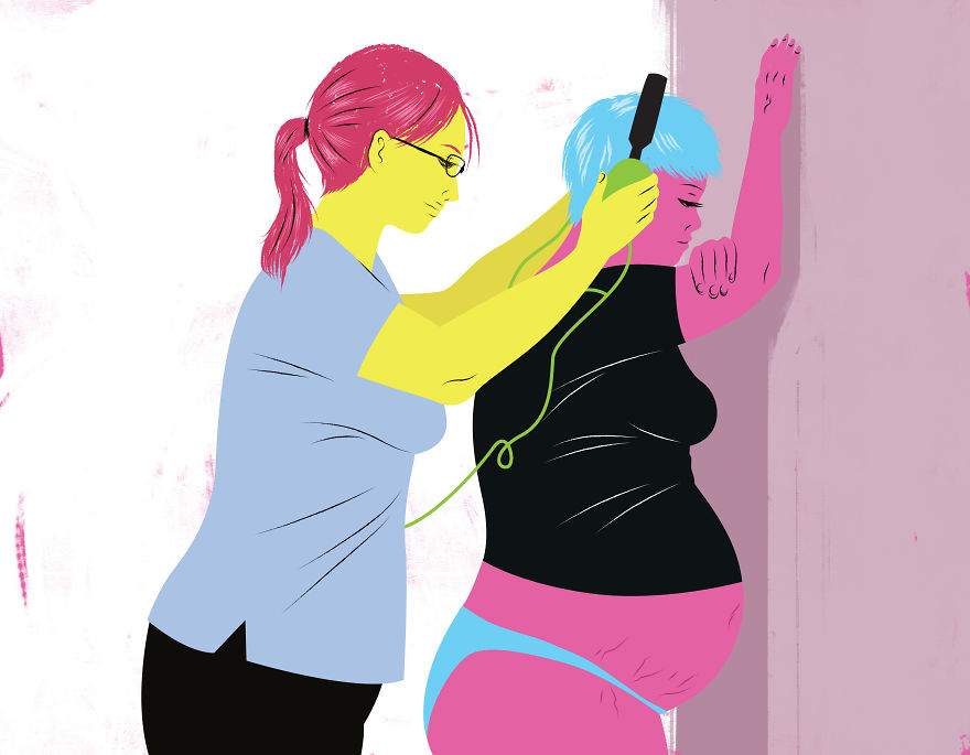 I Make Mother-Baby Art Featuring Doulas And Midwives