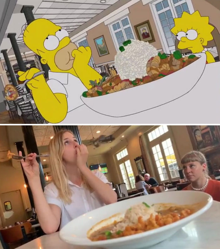An Episode Of The Simpsons Recreated In Real Life Fun By Two Fans