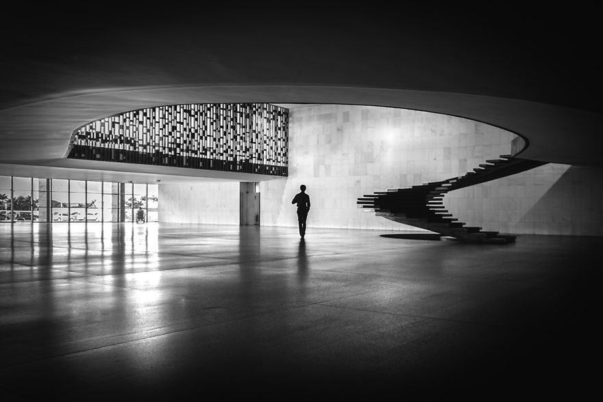 Brazilian Photographer Captures Man's Interaction With Architecture