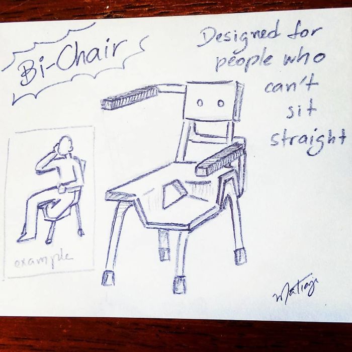 This Dad Just Built His Bisexual Daughter A ‘Bi-Chair’ And The Internet Loves It