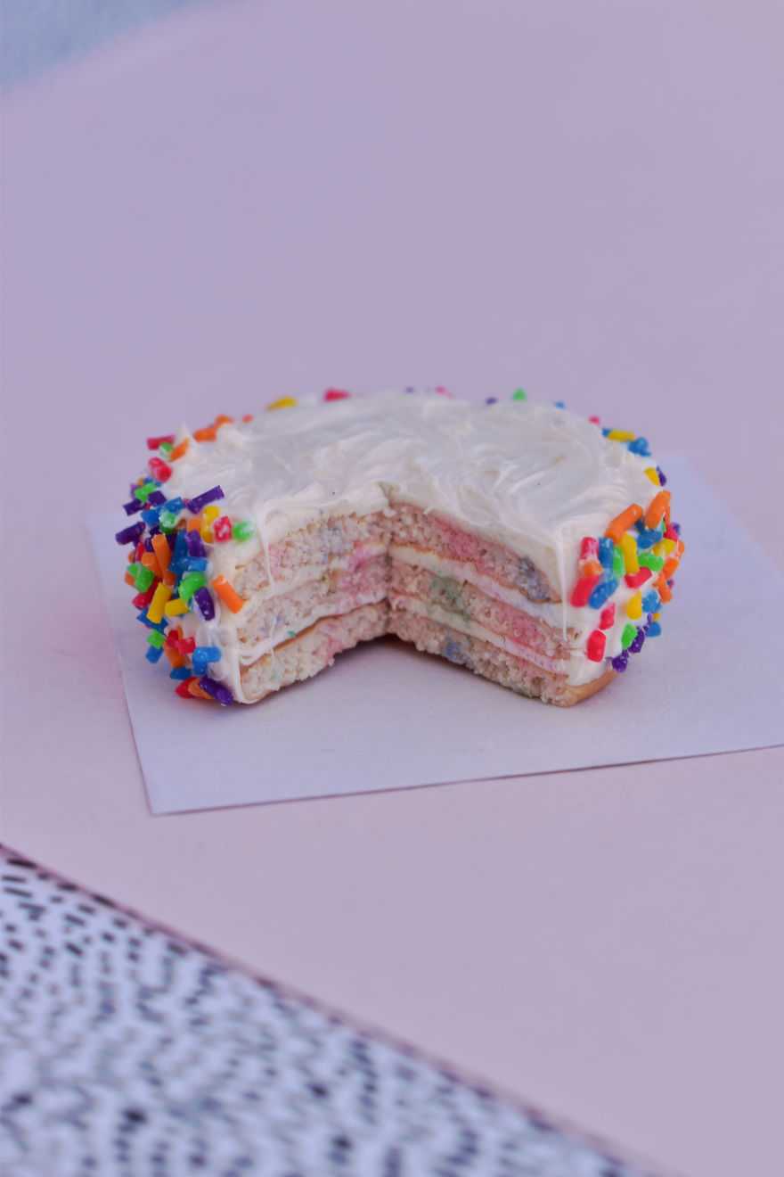 Miniature Birthday Cake