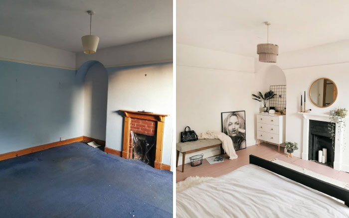 This Girl Does An Extreme Guest Room Makeover In 5 Days And The Internet Is In Love