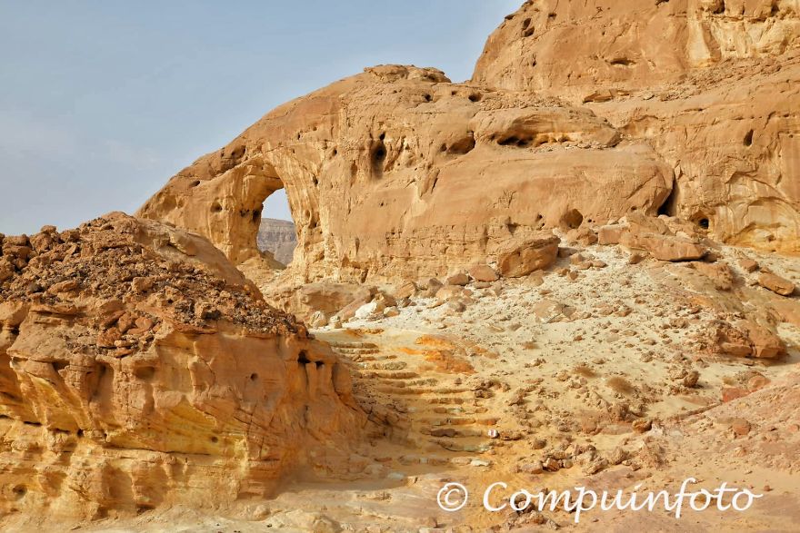 Rock Window In Timna National Park