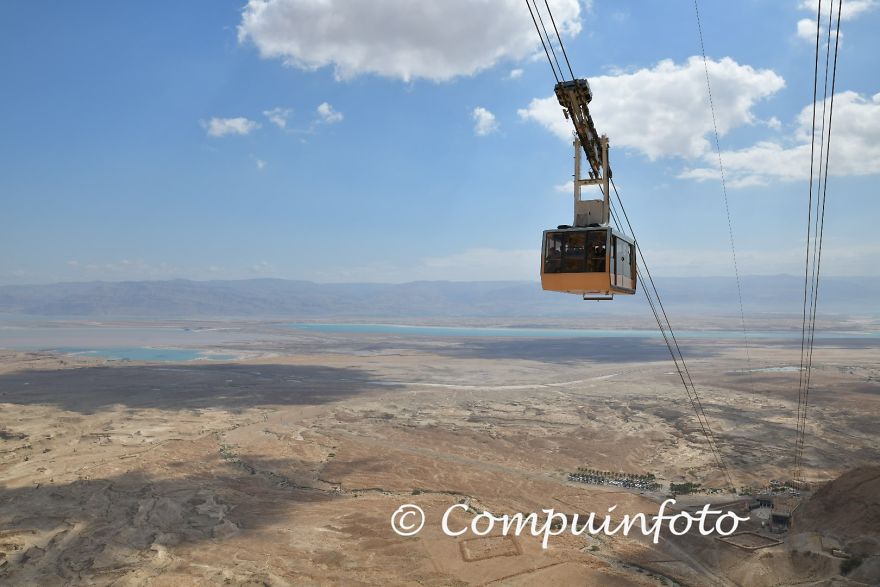 With The Cable Car To Massada