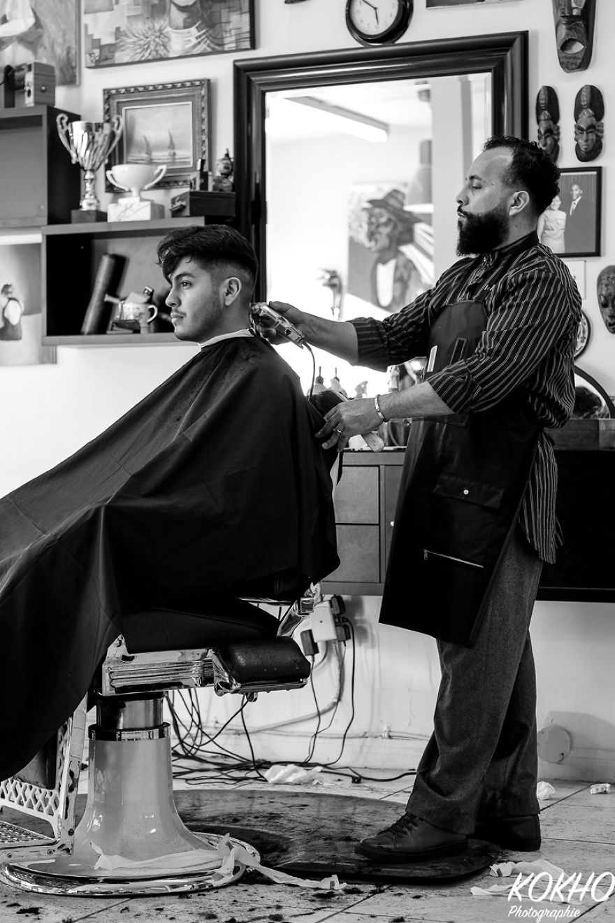 My Photoreportage Across Barbers