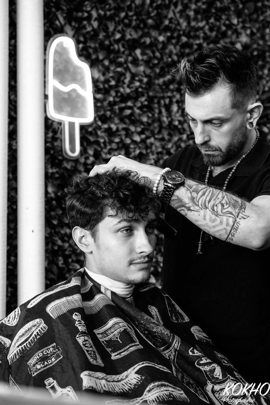 My Photoreportage Across Barbers