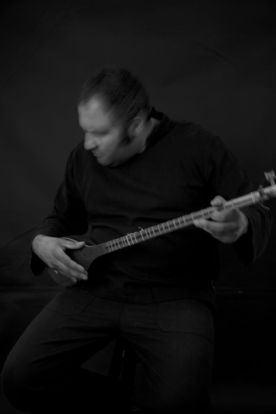 I Photographed A Series Of Studio Self-Portrait With Iranian Tradition Instruments
