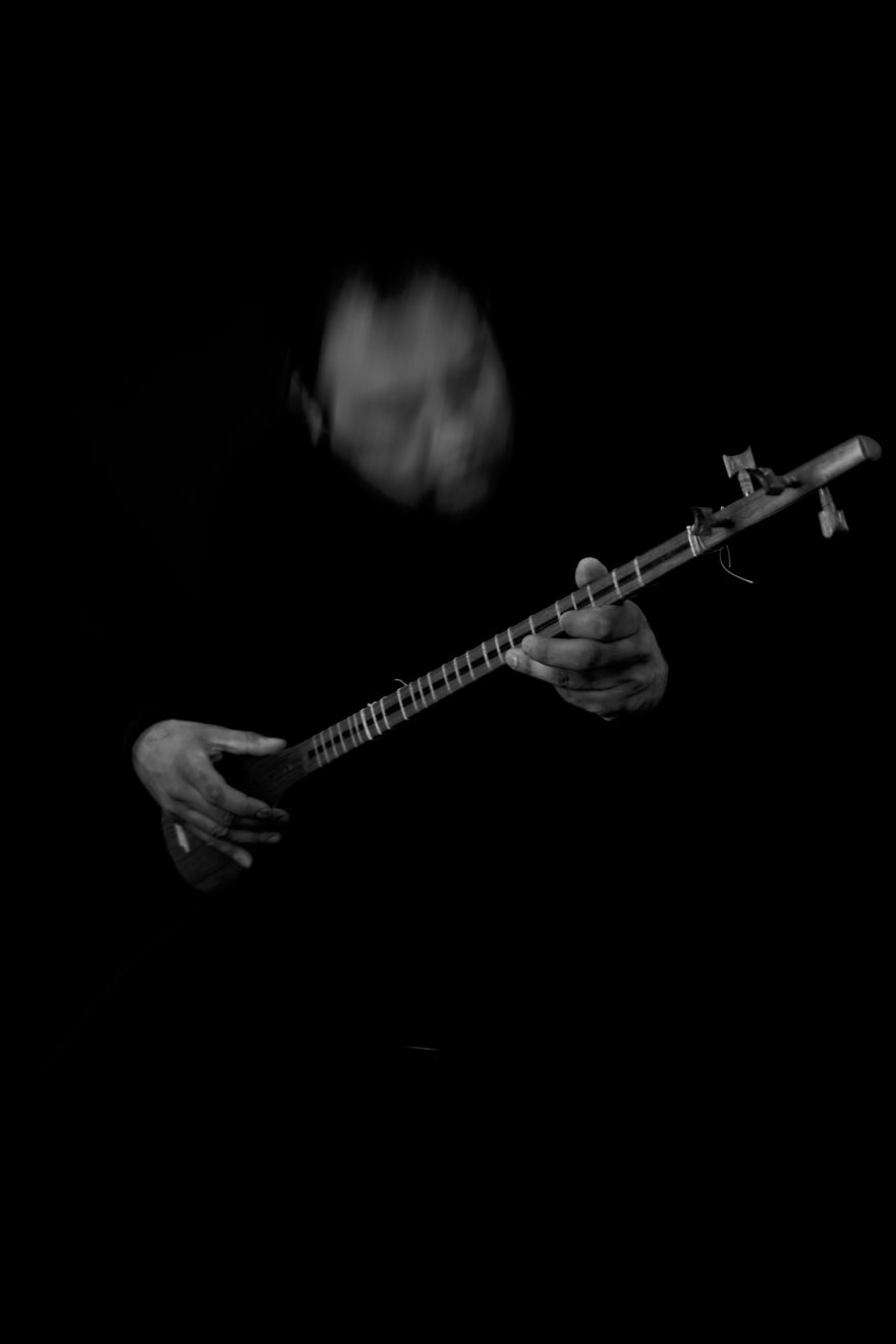 I Photographed A Series Of Studio Self-Portrait With Iranian Tradition Instruments