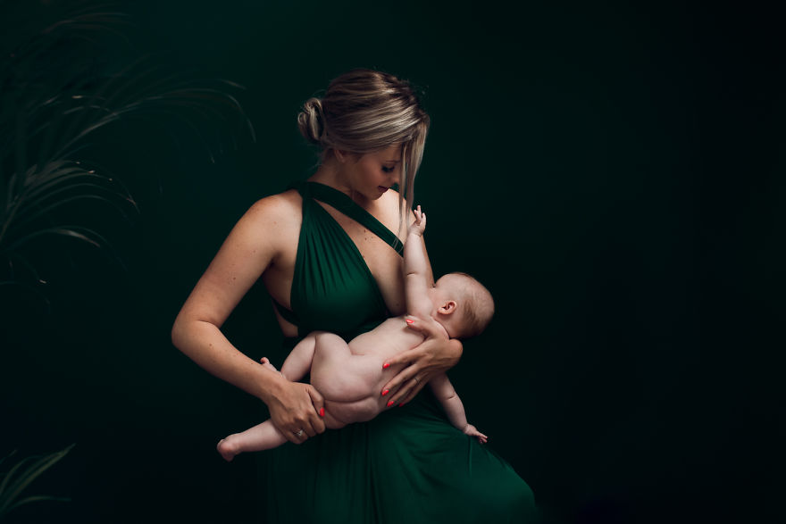 I Created A Breastfeeding Project To Show The Positives Of Breastfeeding. The Strength, Elegance And Unity Behind It.
