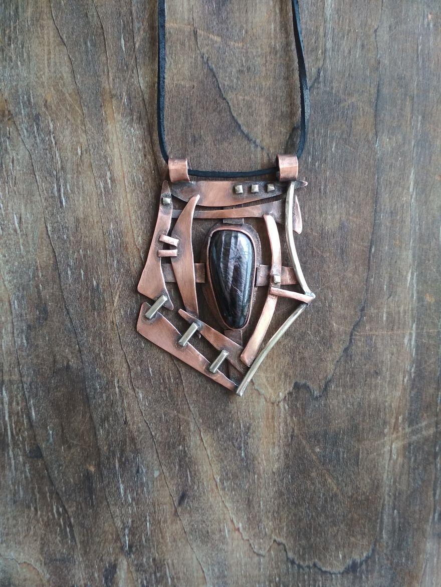 Song Of Fire And Metal: Hand-Forged Amulets And Necklaces