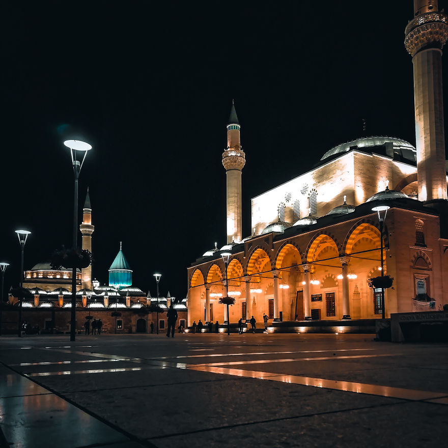 Mevlana Mosque, Konya, Turkey
