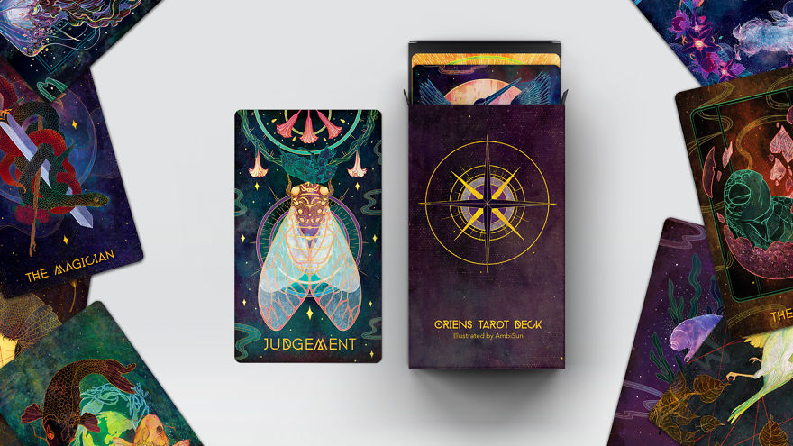 I've Illustrated An 78 Card Animal Themed Tarot Deck And It Took Me 5 Years To Make.