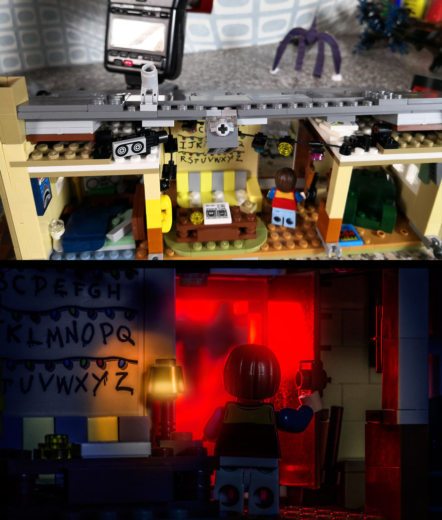 That's How The Stranger Things Would Look Like If It Had Been Directed By LEGO (16pics)