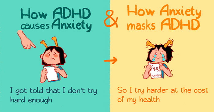 21 Comics About ADHD By A 29-Year-Old Artist That Only Got The Right Diagnosis A Year Ago