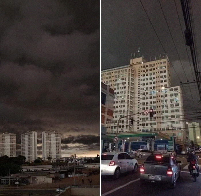 People Share Apocalyptic Photos Of Sao Paulo Which Went Pitch Black During Daytime From Amazon Fires